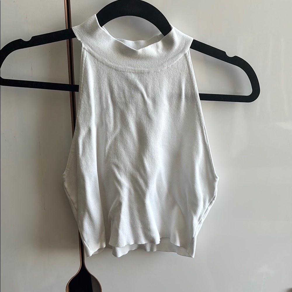 White Sleeveless Women's Top